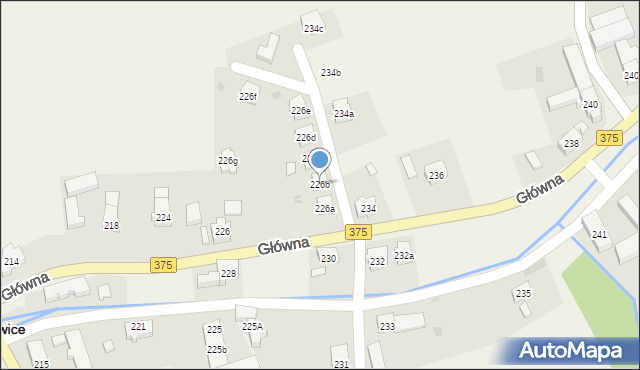 Stare Bogaczowice, Główna, 226b, mapa Stare Bogaczowice