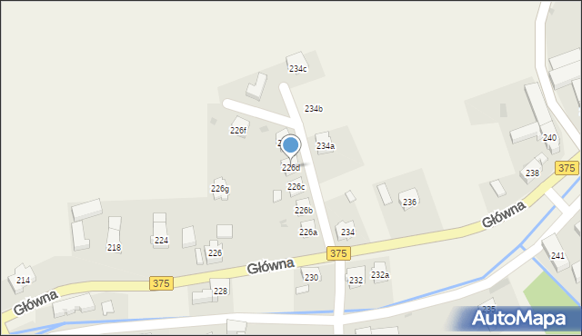 Stare Bogaczowice, Główna, 226d, mapa Stare Bogaczowice