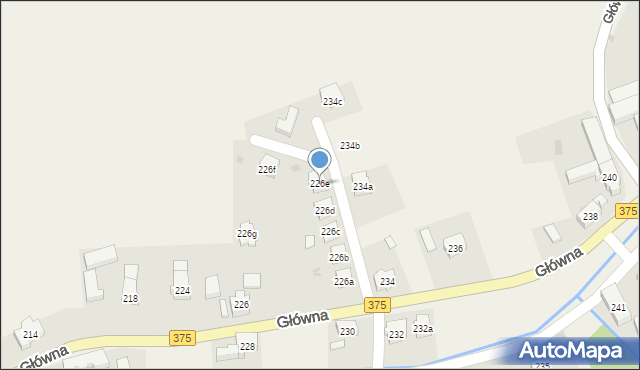 Stare Bogaczowice, Główna, 226e, mapa Stare Bogaczowice