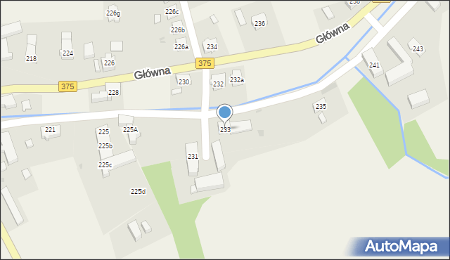 Stare Bogaczowice, Główna, 233, mapa Stare Bogaczowice