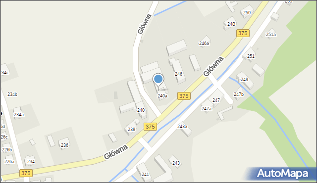 Stare Bogaczowice, Główna, 244, mapa Stare Bogaczowice