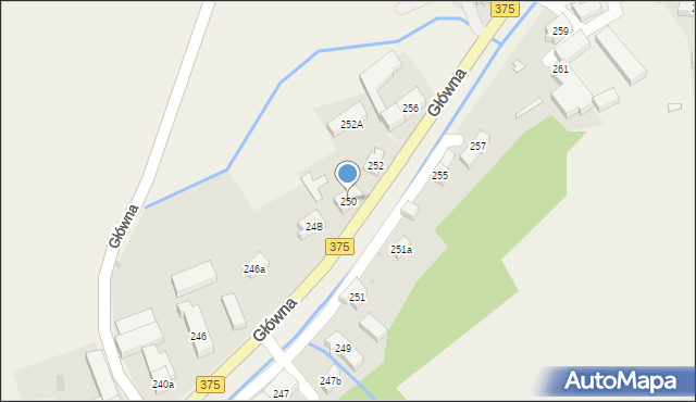 Stare Bogaczowice, Główna, 250, mapa Stare Bogaczowice