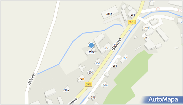 Stare Bogaczowice, Główna, 252A, mapa Stare Bogaczowice