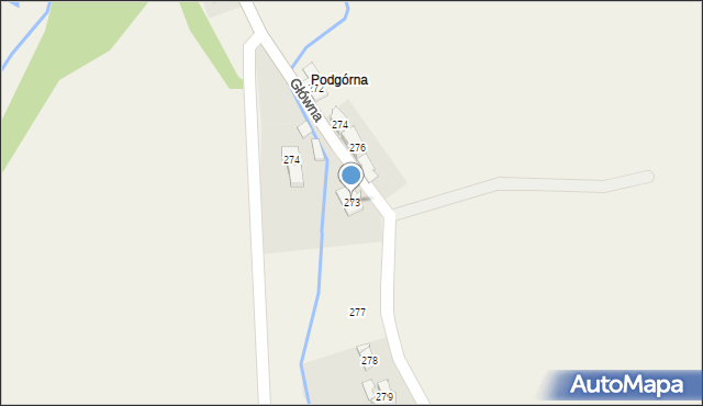 Stare Bogaczowice, Główna, 273, mapa Stare Bogaczowice