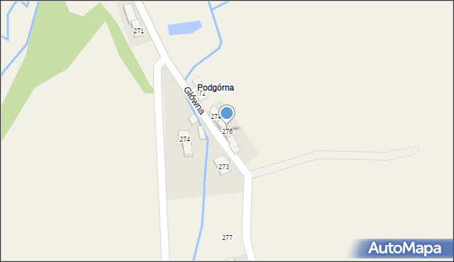 Stare Bogaczowice, Główna, 276, mapa Stare Bogaczowice