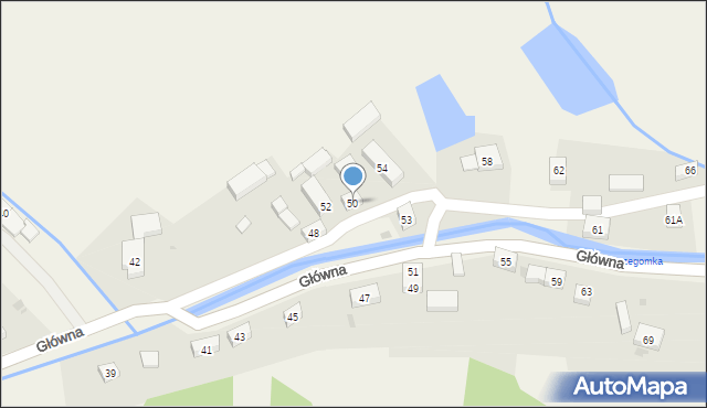 Stare Bogaczowice, Główna, 50, mapa Stare Bogaczowice