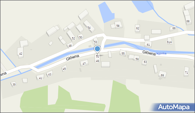 Stare Bogaczowice, Główna, 51, mapa Stare Bogaczowice