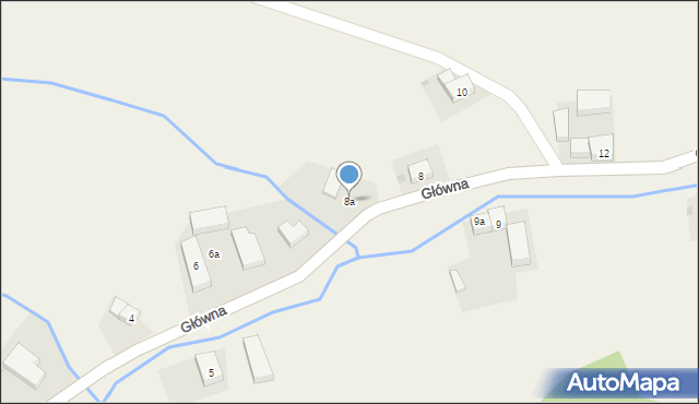 Stare Bogaczowice, Główna, 8a, mapa Stare Bogaczowice