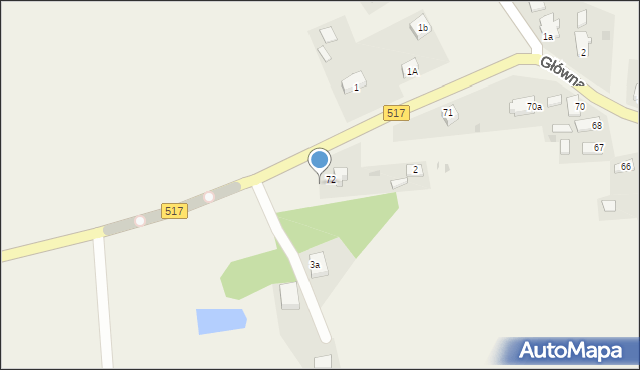 Stary Targ, Główna, 72A, mapa Stary Targ