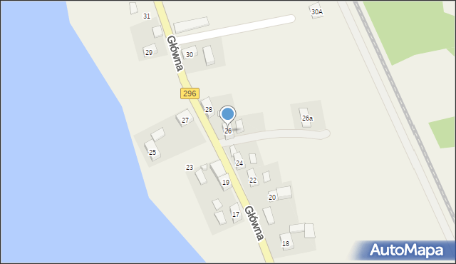 Stary Węgliniec, Główna, 26, mapa Stary Węgliniec