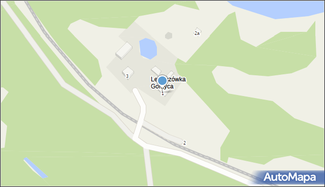 Święty Wojciech, Głębokie, 1, mapa Święty Wojciech