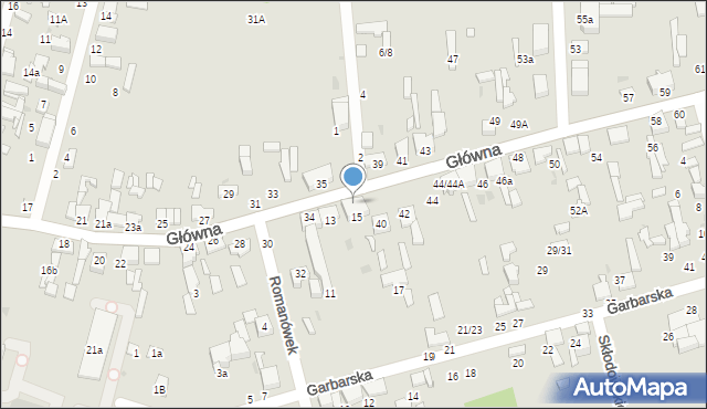 Tomaszów Mazowiecki, Główna, 38, mapa Tomaszów Mazowiecki