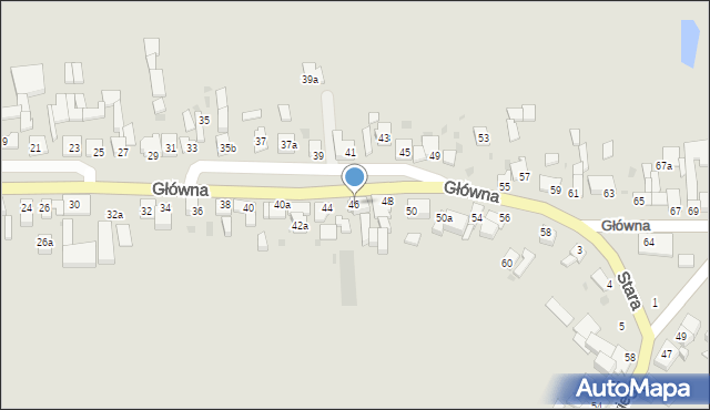 Tuchola, Główna, 46, mapa Tuchola