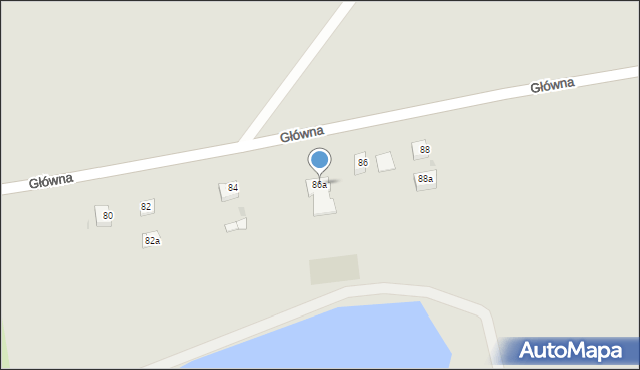 Tuchola, Główna, 86a, mapa Tuchola