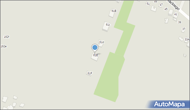 Wojkowice, Głowackiego, 61E, mapa Wojkowice