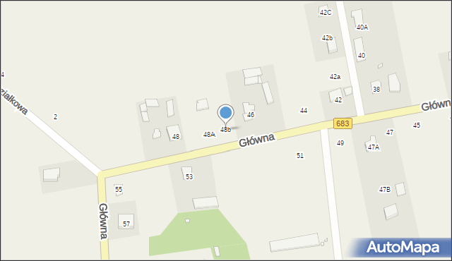 Wola Prażmowska, Główna, 48b, mapa Wola Prażmowska