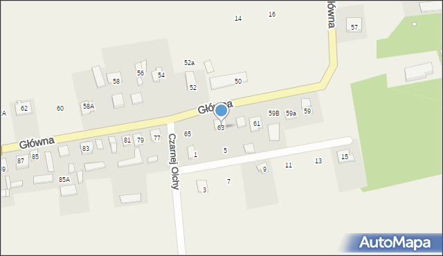 Wola Prażmowska, Główna, 63, mapa Wola Prażmowska