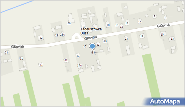 Wymysłów, Główna, 39, mapa Wymysłów