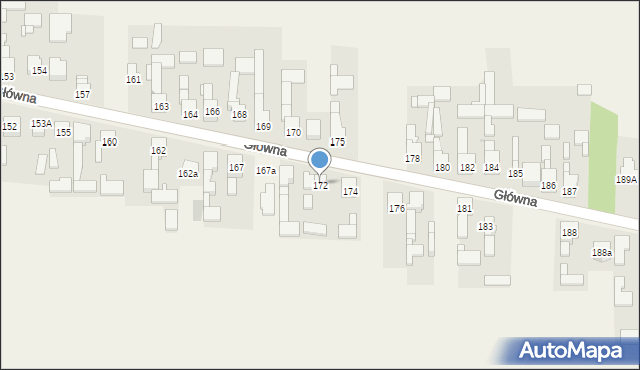 Zendek, Główna, 172, mapa Zendek