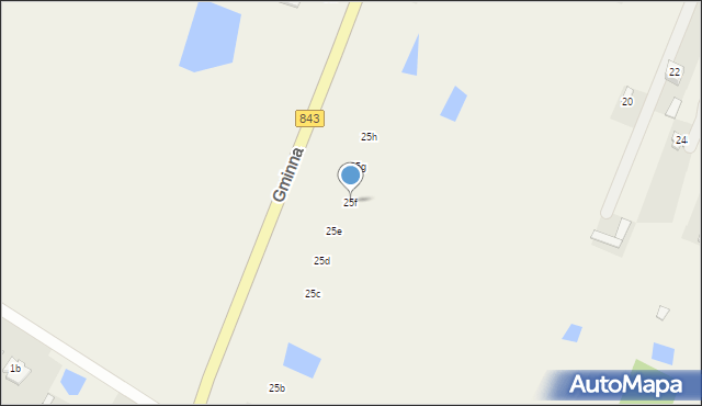 Pokrówka, Gminna, 25f, mapa Pokrówka