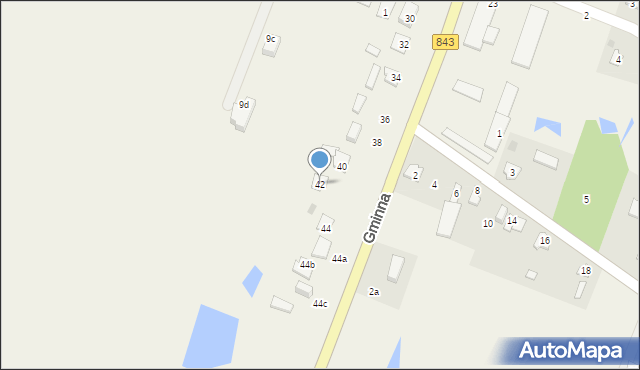 Pokrówka, Gminna, 42, mapa Pokrówka