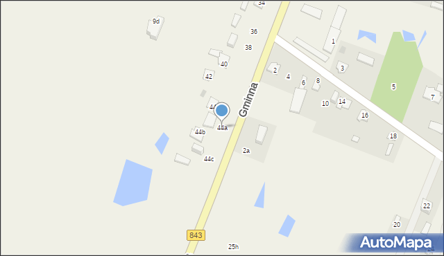 Pokrówka, Gminna, 44a, mapa Pokrówka