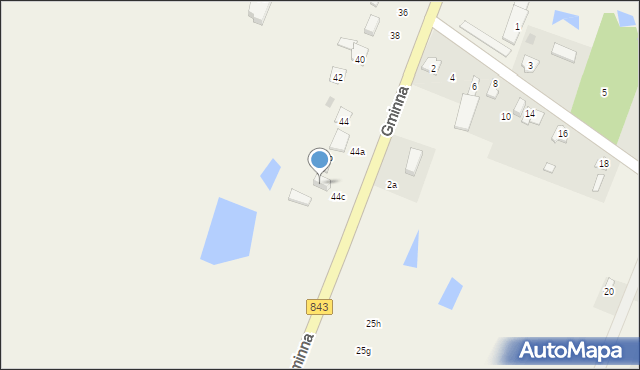 Pokrówka, Gminna, 44d, mapa Pokrówka