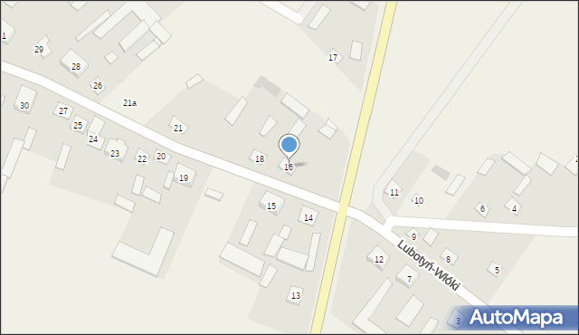 Gniazdowo, Gniazdowo, 16, mapa Gniazdowo