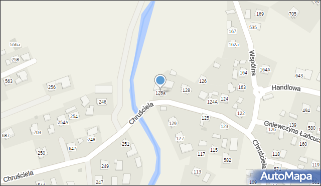 Gniewczyna Łańcucka, Gniewczyna Łańcucka, 128a, mapa Gniewczyna Łańcucka