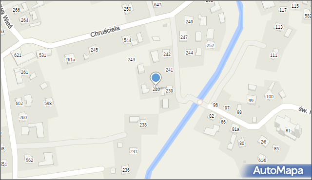 Gniewczyna Łańcucka, Gniewczyna Łańcucka, 240, mapa Gniewczyna Łańcucka
