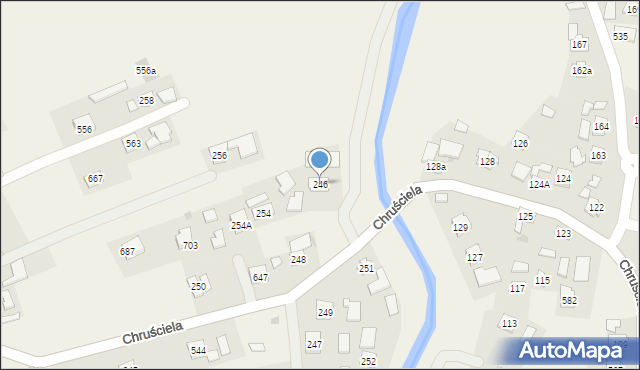 Gniewczyna Łańcucka, Gniewczyna Łańcucka, 246, mapa Gniewczyna Łańcucka