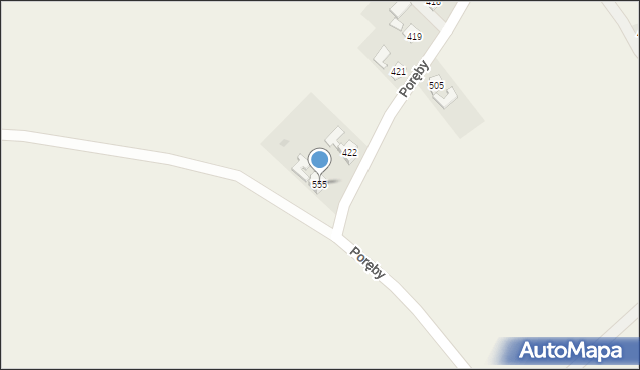 Gniewczyna Łańcucka, Gniewczyna Łańcucka, 555, mapa Gniewczyna Łańcucka