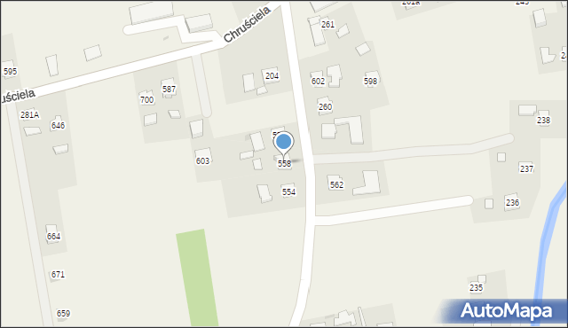 Gniewczyna Łańcucka, Gniewczyna Łańcucka, 558, mapa Gniewczyna Łańcucka