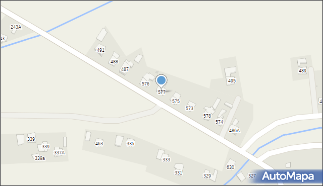 Gniewczyna Łańcucka, Gniewczyna Łańcucka, 577, mapa Gniewczyna Łańcucka