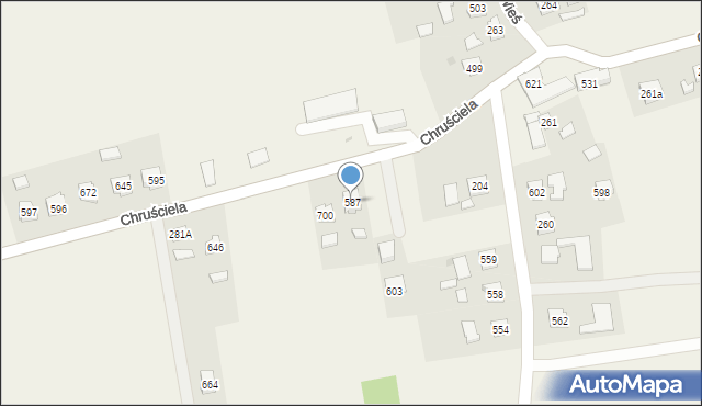 Gniewczyna Łańcucka, Gniewczyna Łańcucka, 587, mapa Gniewczyna Łańcucka