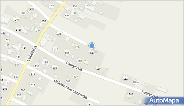 Gniewczyna Łańcucka, Gniewczyna Łańcucka, 642, mapa Gniewczyna Łańcucka