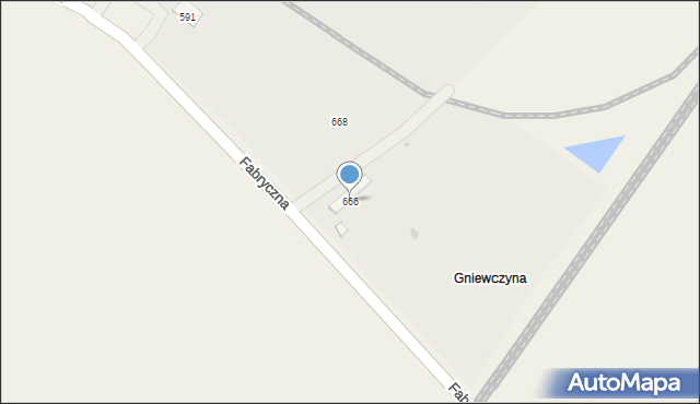 Gniewczyna Łańcucka, Gniewczyna Łańcucka, 666, mapa Gniewczyna Łańcucka