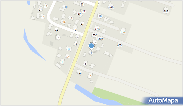 Gniewczyna Łańcucka, Gniewczyna Łańcucka, 8, mapa Gniewczyna Łańcucka