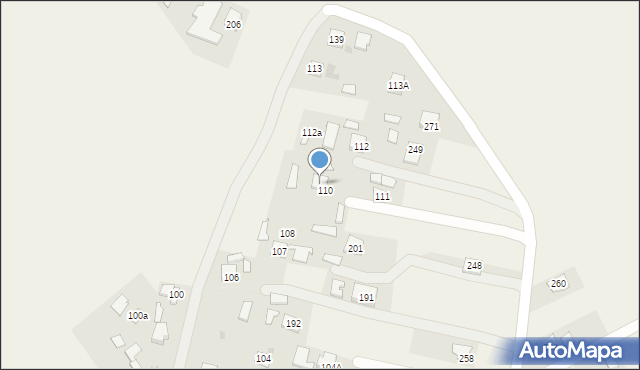 Gniewczyna Tryniecka, Gniewczyna Tryniecka, 110a, mapa Gniewczyna Tryniecka