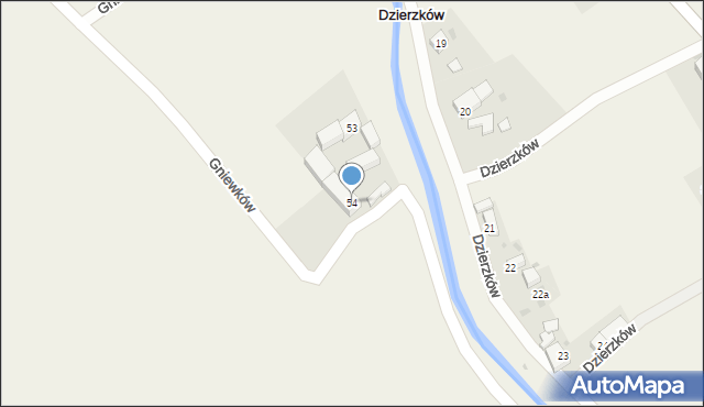 Gniewków, Gniewków, 54, mapa Gniewków