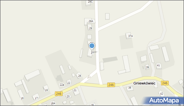 Gniewkówiec, Gniewkówiec, 27, mapa Gniewkówiec