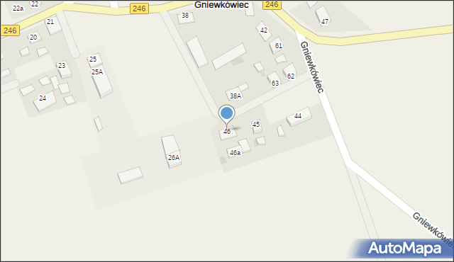 Gniewkówiec, Gniewkówiec, 46, mapa Gniewkówiec