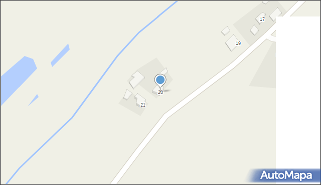 Gniewskie Pole, Gniewskie Pole, 20, mapa Gniewskie Pole