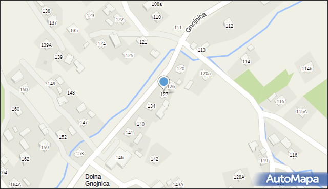 Gnojnica, Gnojnica, 127, mapa Gnojnica