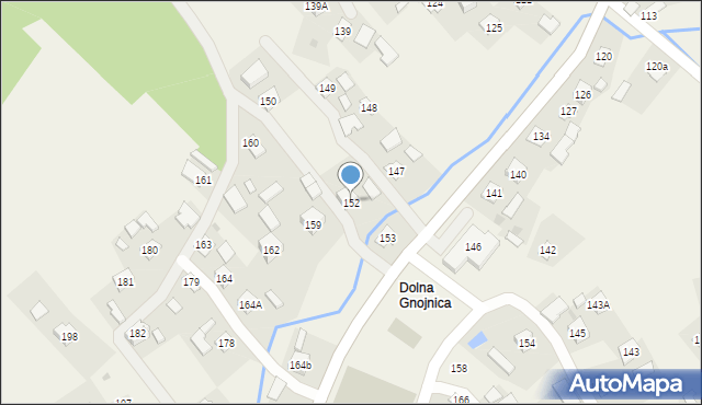 Gnojnica, Gnojnica, 152, mapa Gnojnica