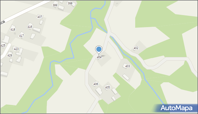Gnojnica, Gnojnica, 404, mapa Gnojnica