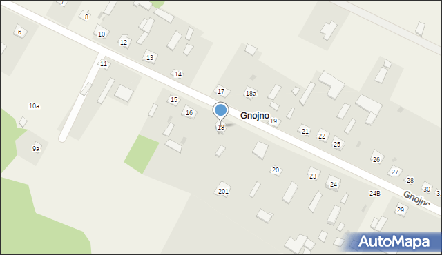 Gnojno, Gnojno, 18, mapa Gnojno