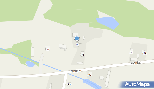 Gnojno, Gnojno, 46, mapa Gnojno