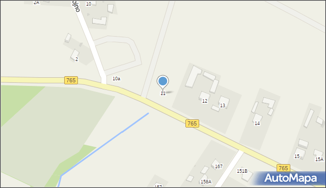 Gnojno, Gnojno, 11, mapa Gnojno