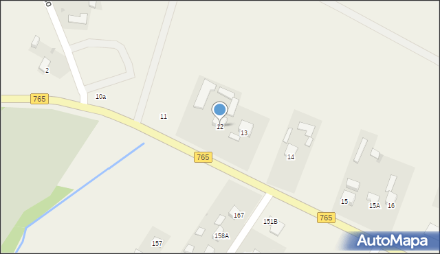 Gnojno, Gnojno, 12, mapa Gnojno